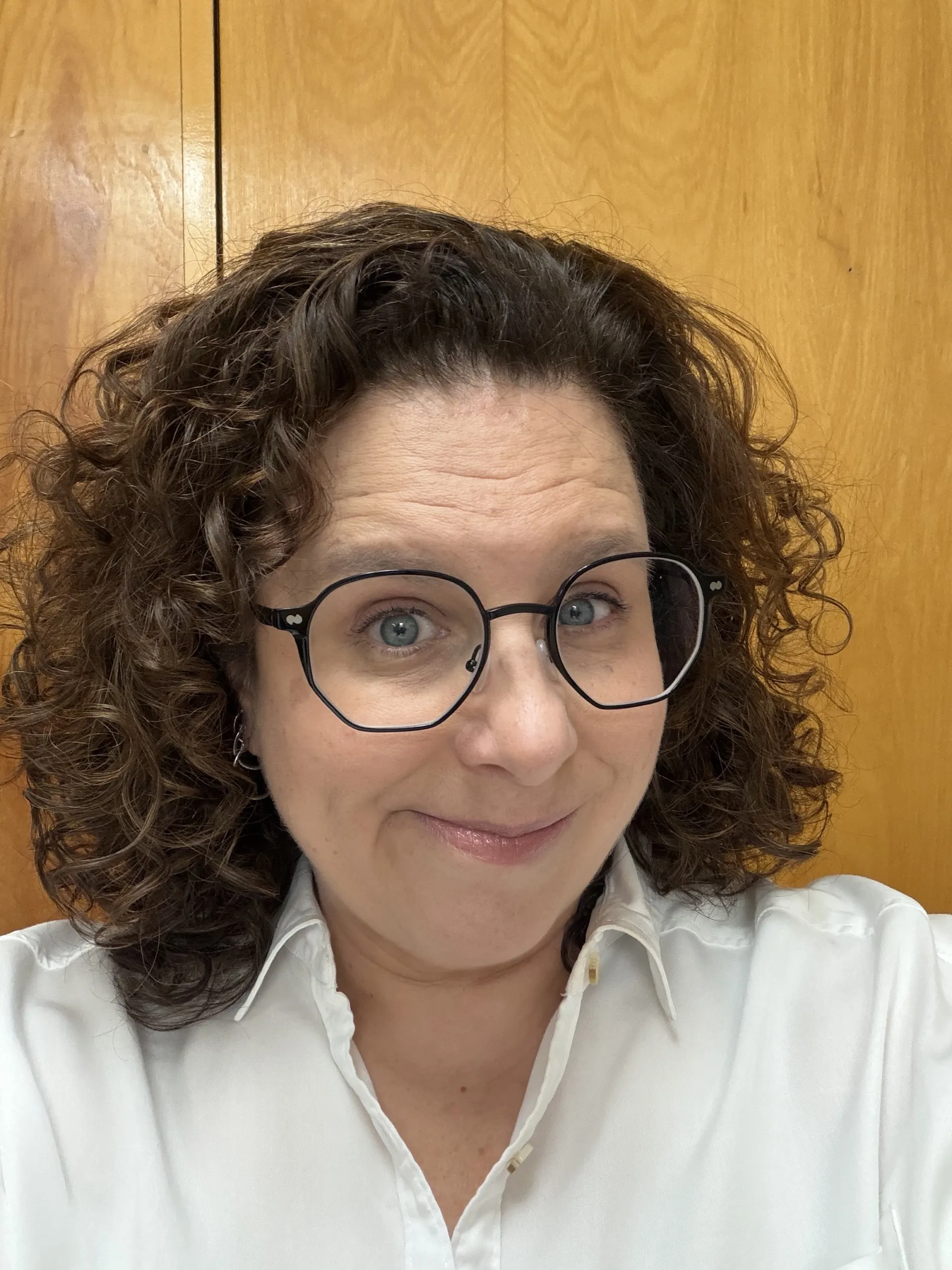 Portrait of Elizabeth Baldes smiling