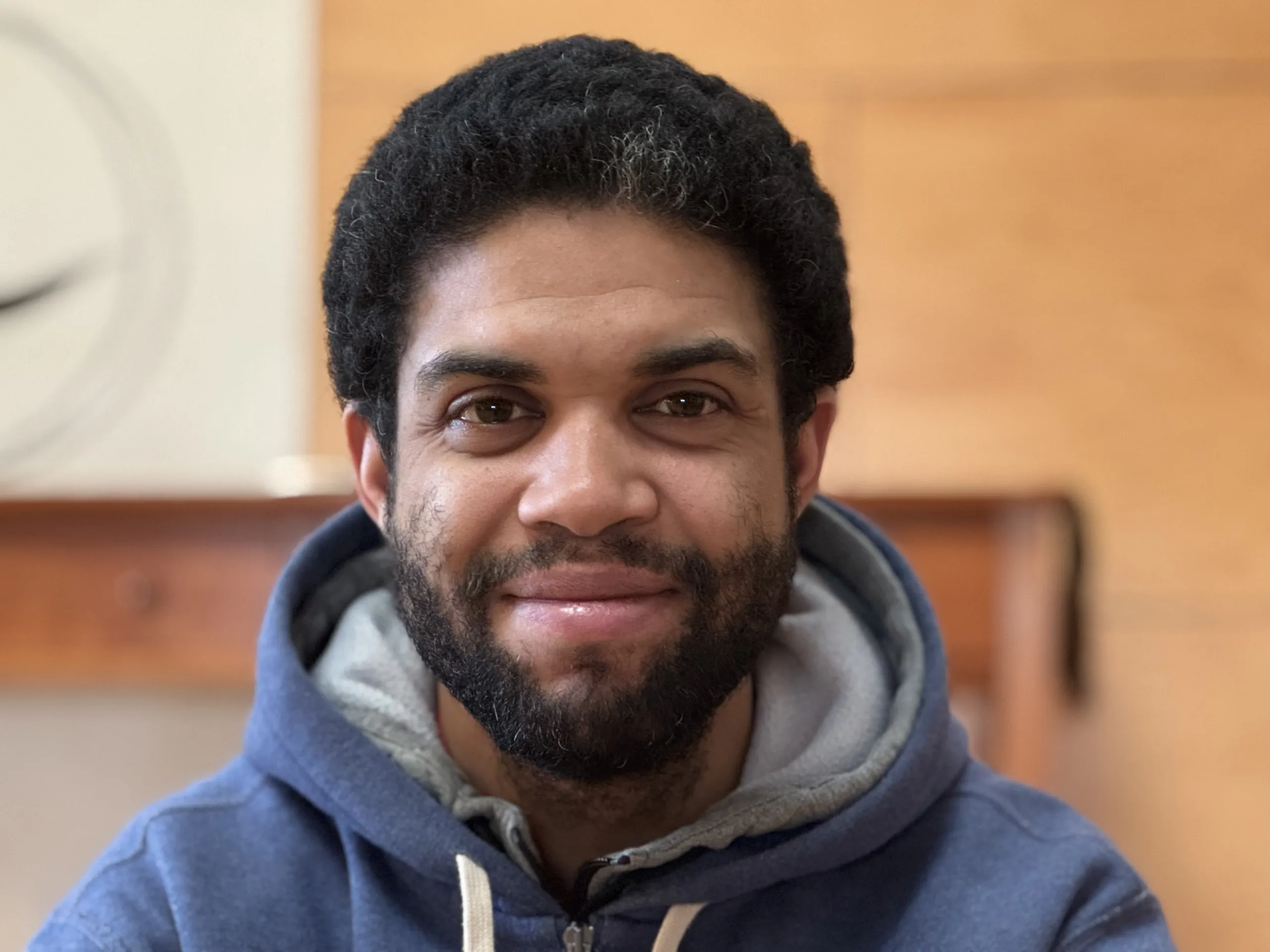 Portrait of Michael Washington smiling