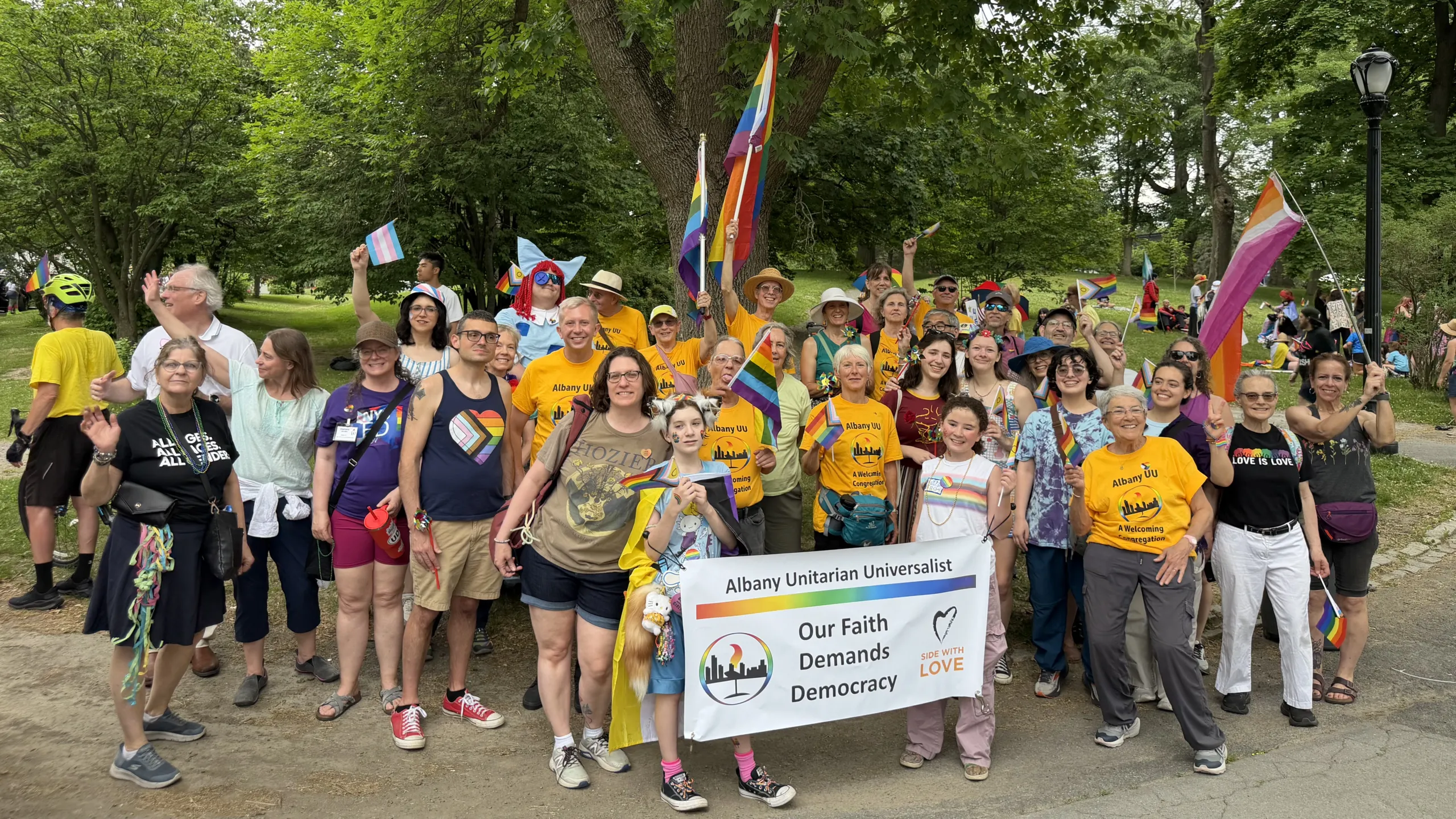 Marchers at the 2026 Capital Pride Parade